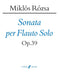 Sonata per Flauto Solo Op.39