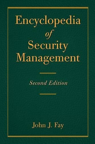 Encyclopedia of Security Management