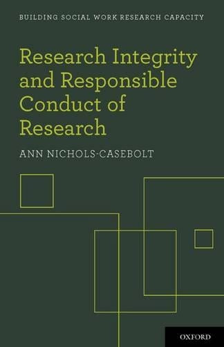 Research Integrity and Responsible Conduct of Research