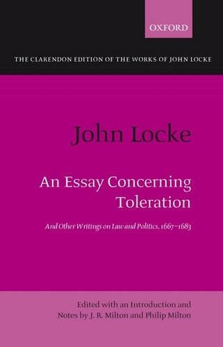 John Locke: An Essay concerning Toleration