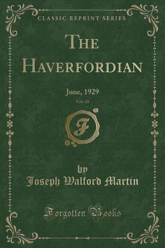 The Haverfordian, Vol. 49