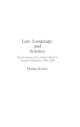 Law, Language, and Science