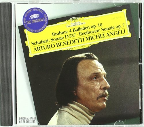 Brahms: 4 Ballades / Schubert: Sonata D537 / Beethoven: Sonata No.4