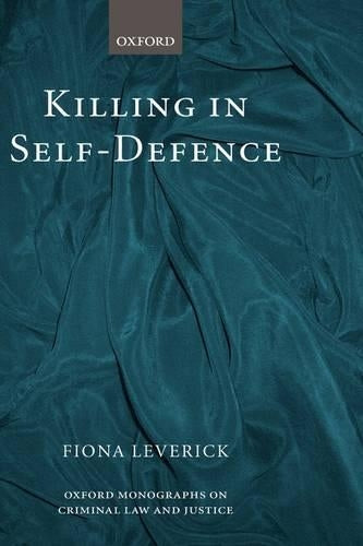 Killing in Self-Defence