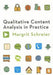 Qualitative Content Analysis in Practice