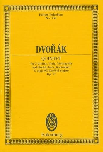 String Quintet In G Major Op. 77 B 49