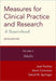 Measures for Clinical Practice and Research: A Sourcebook