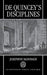 De Quincey's Disciplines