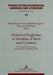 Historical Englishes in Varieties of Texts and Contexts