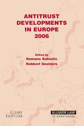 Antitrust Developments in Europe