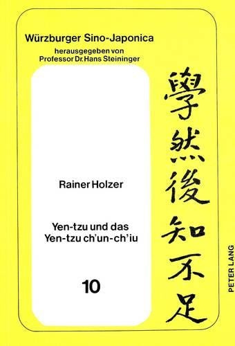 Yen-Tzu Und Das Yen-Tzu Ch'un-Ch'iu