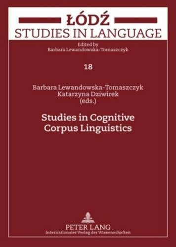 Studies in Cognitive Corpus Linguistics