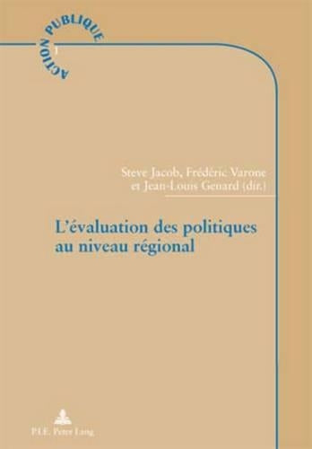 L'Évaluation Des Politiques Au Niveau Régional
