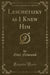 Leschetizky as I Knew Him (Classic Reprint)