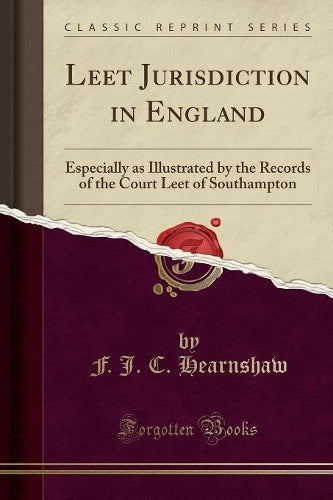 Leet Jurisdiction in England