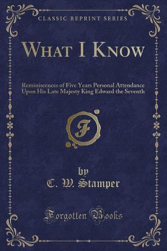 What I Know