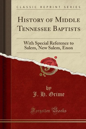 History of Middle Tennessee Baptists