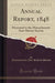 Annual Report, 1848