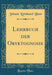 Lehrbuch Der Oryktognosie (Classic Reprint)