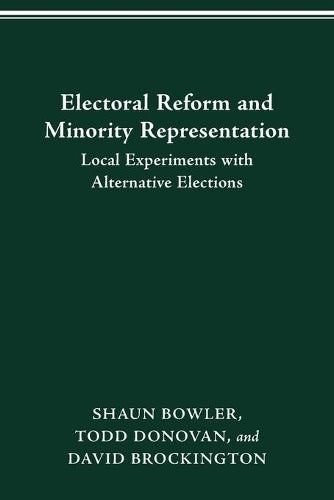 Electoral Reform and Minority Representation