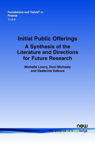 Initial Public Offerings