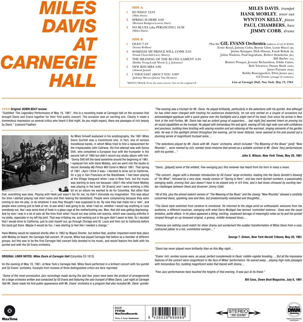 AT CARNEGIE HALL -HQ/LTD