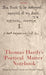 Thomas Hardy's 'Poetical Matter' Notebook