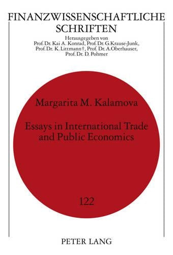 Essays in International Trade and Public Economics