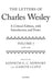 The Letters of Charles Wesley