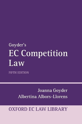 Goyder's EC Competition Law