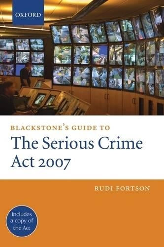 Blackstone's Guide to the Serious Crime Act 2007
