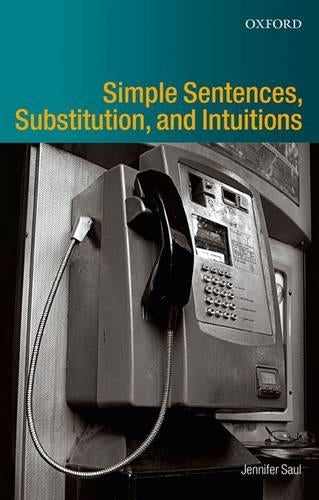 Simple Sentences, Substitution, and Intuitions