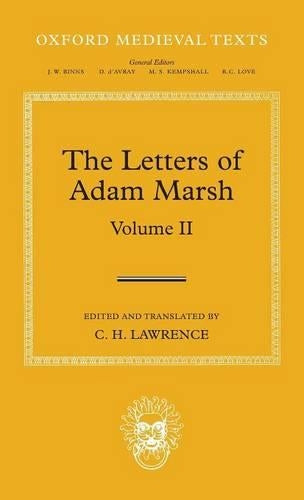 The Letters of Adam Marsh