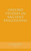 Oxford Studies in Ancient Philosophy Volume 37