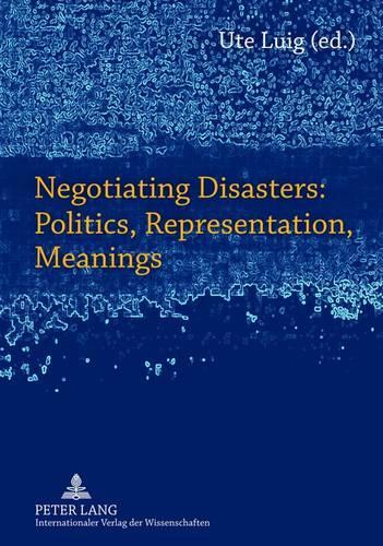 Negotiating Disasters: Politics, Representation, Meanings