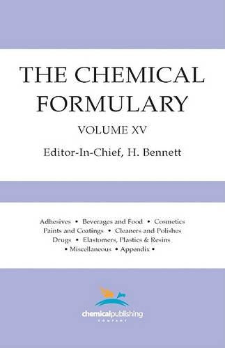 The Chemical Formulary, Volume 15