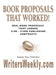Book Proposals That Worked! Real Book Proposals That Landed $10k - $100k Publishing Contracts