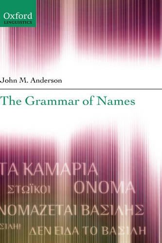 The Grammar of Names