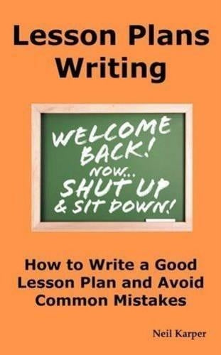 Lesson Plans Writing