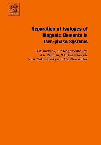 Separation of Isotopes of Biogenic Elements in Two-phase Systems