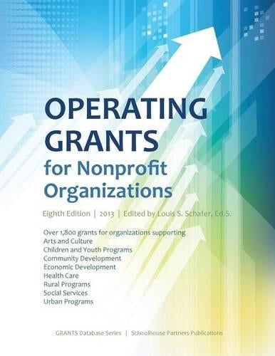 Operating Grants for Nonprofit Organizations 2013