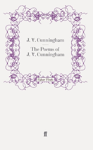 The Poems of  J. V. Cunningham