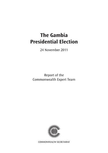 The Gambia Presidential Election, 24 November 2011