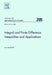 Integral and Finite Difference Inequalities and Applications
