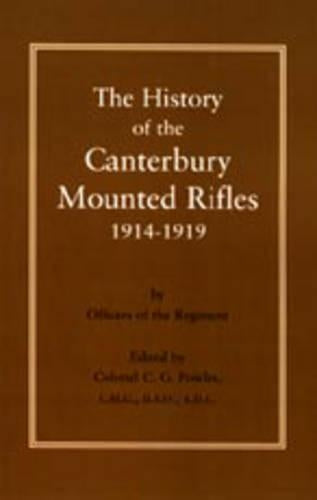 History of the Canterbury Mounted Rifles 1914-1919