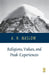 Religions, Values, and Peak-Experiences