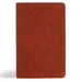 NASB Single-Column Personal Size Bible, Burnt Sienna Leathertouch