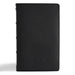 NASB Single-Column Personal Size Bible, Holman Handcrafted Edition, Black Premium Goatskin (Holman Handcrafted Collection