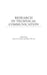 Research in Technical Communication