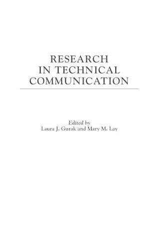 Research in Technical Communication
